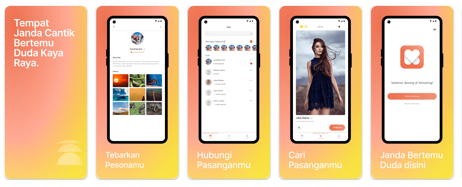 Kempling - Janda Bertemu Duda